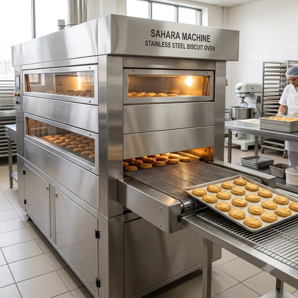 Stainless Steel Biscuit Oven