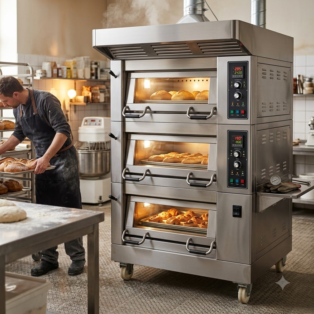 Semi-Automatic Bakery Oven