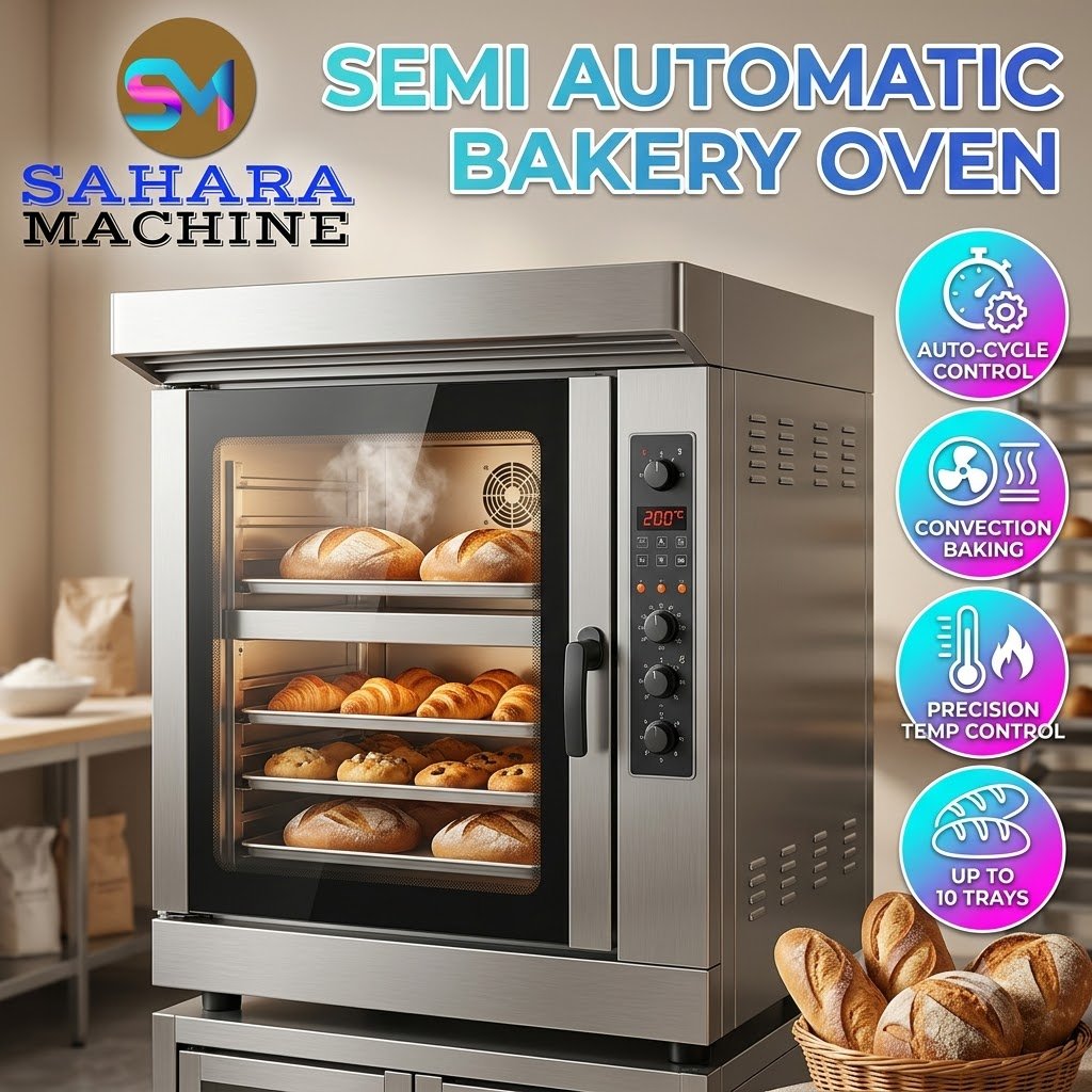 Semi Automatic Bakery Oven