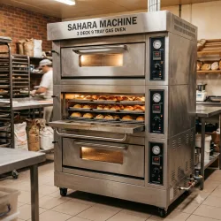 3 Deck 9 Tray Gas Oven