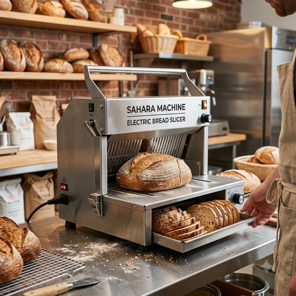 Electric Bread Slicer Machine