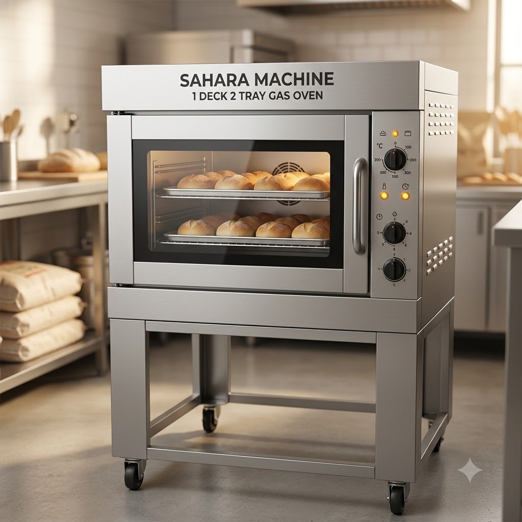1 Deck 2 Tray Gas Oven