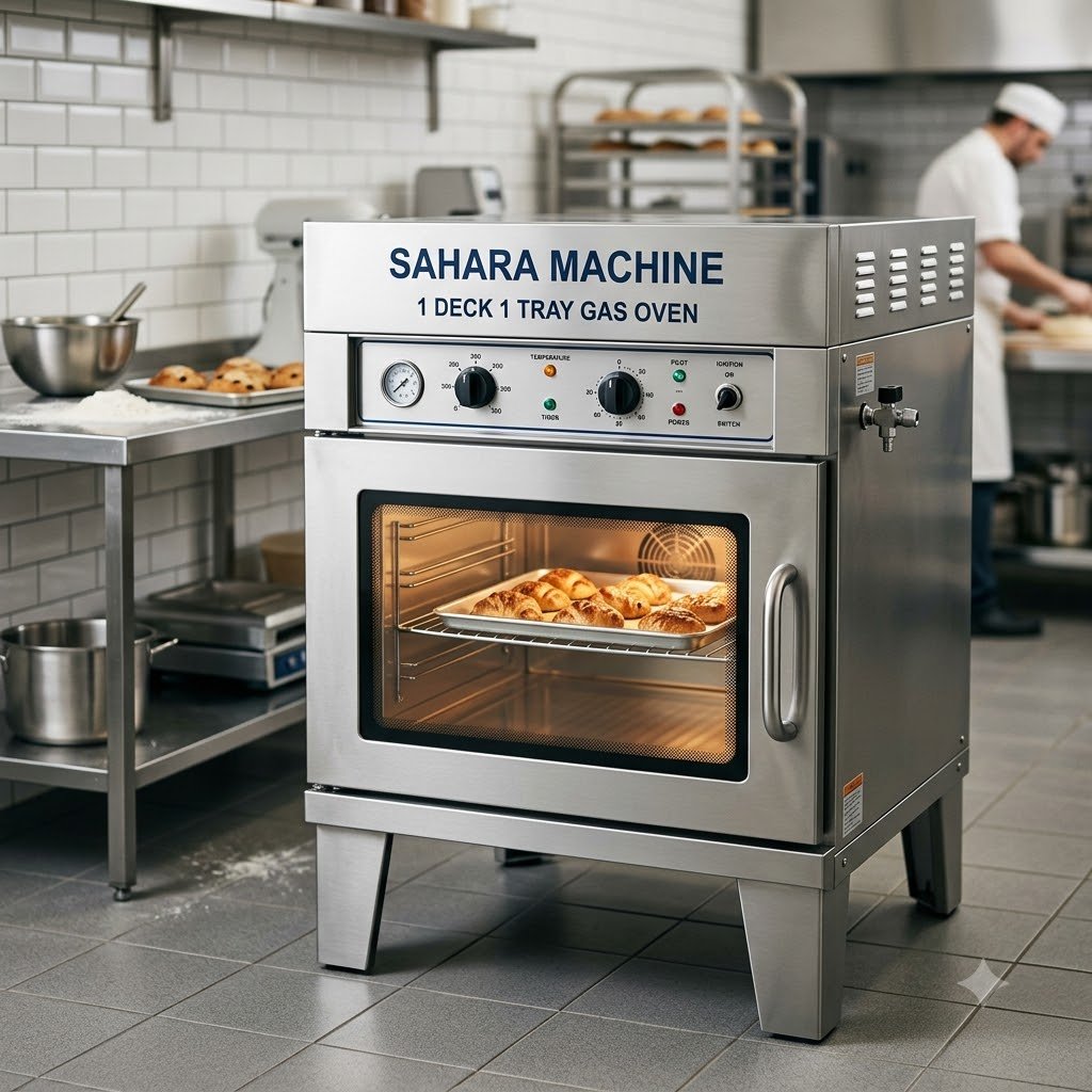 1 Deck 1 Tray Gas Oven