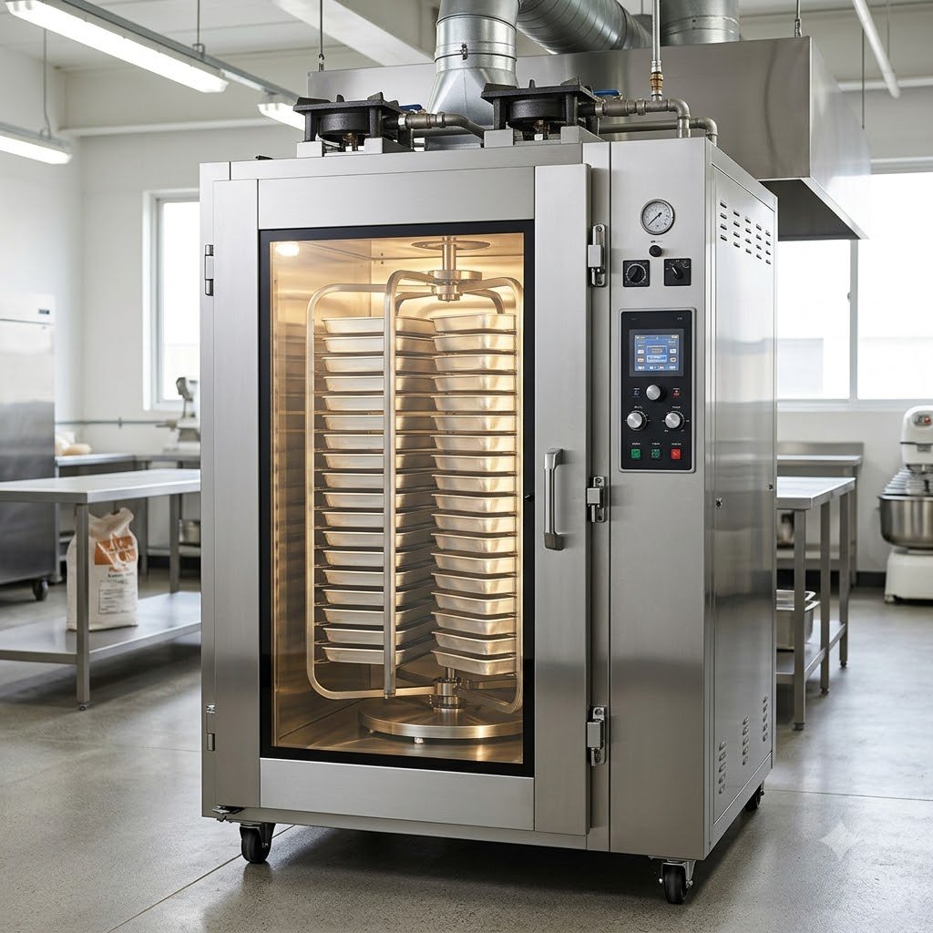 42 Tray Gas Rotary Rack Oven