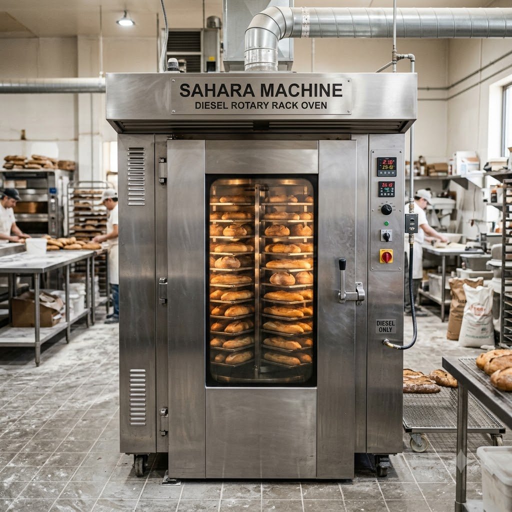 Diesel Rotary Rack Oven