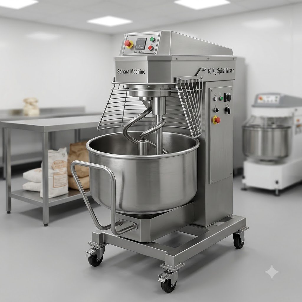 60 Kg Spiral Mixer