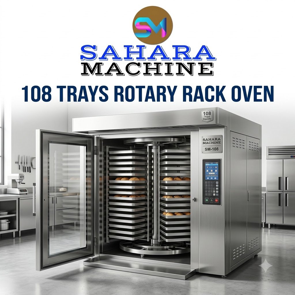 108 Trays Rotary Rack Oven