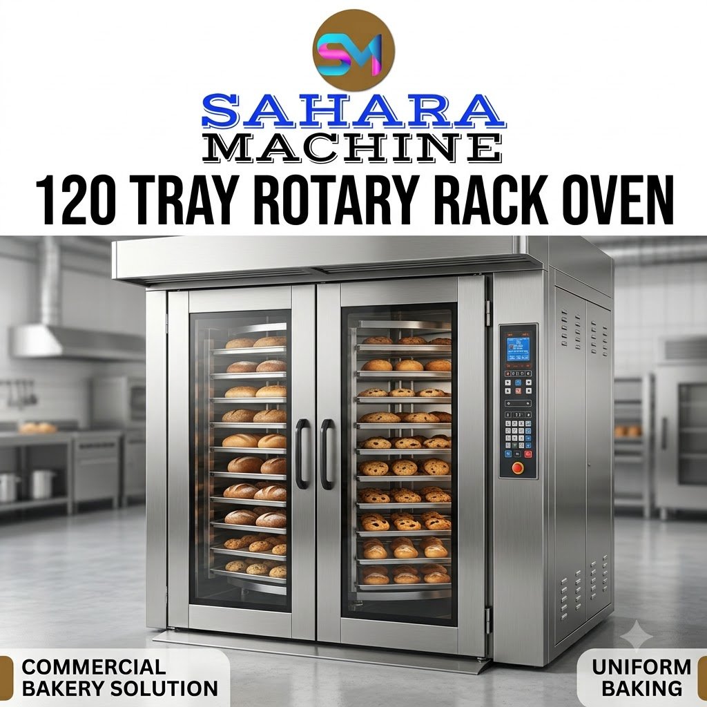 120 Tray Rotary Rack Oven