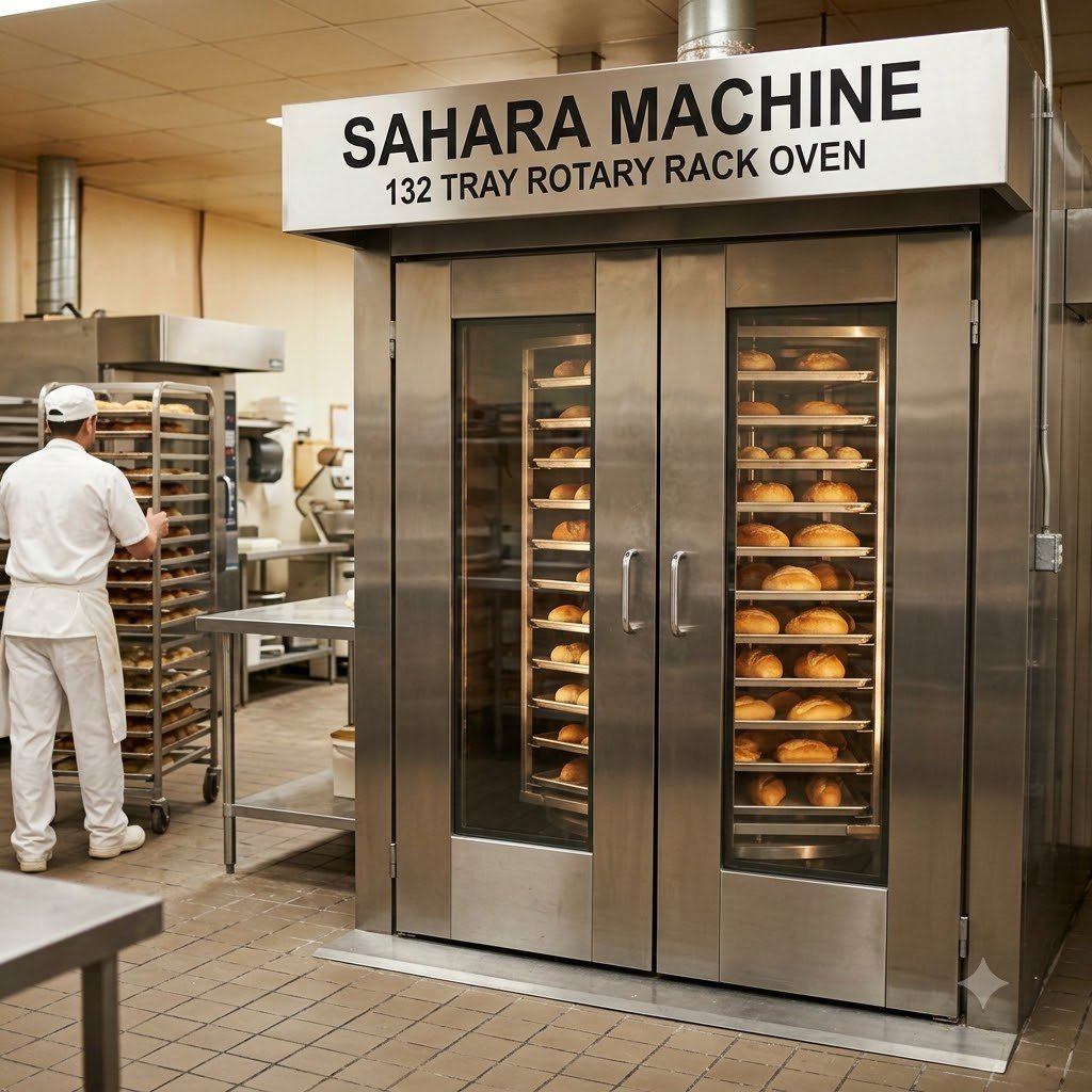 132 Tray Rotary Rack Oven